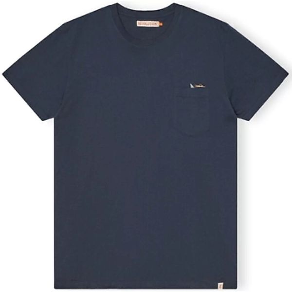 Revolution  T-Shirts & Poloshirts T-Shirt Regular 1365 SHA - Navy günstig online kaufen