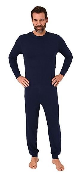 Normann Care Pyjama Herren Pflegeoverall langarm Einteiler mit Reißverschlu günstig online kaufen