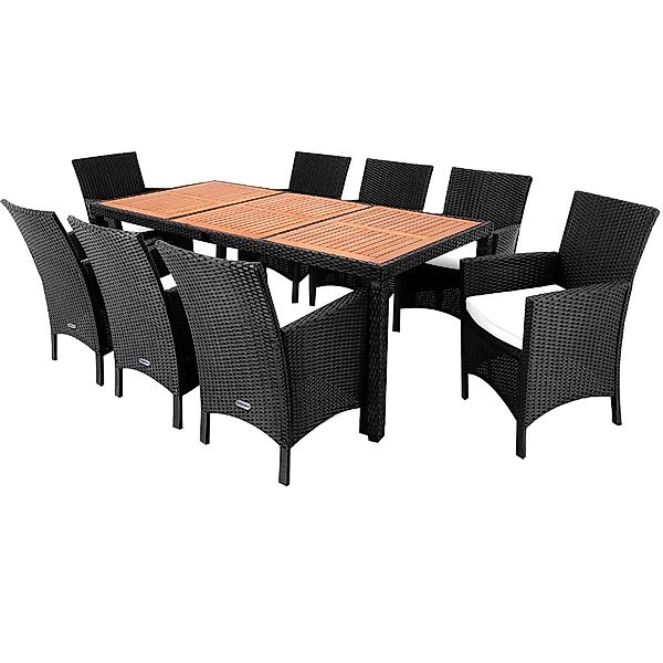 Casaria Garten-Essgruppe Palermo, (9-tlg), 8 Personen günstig online kaufen