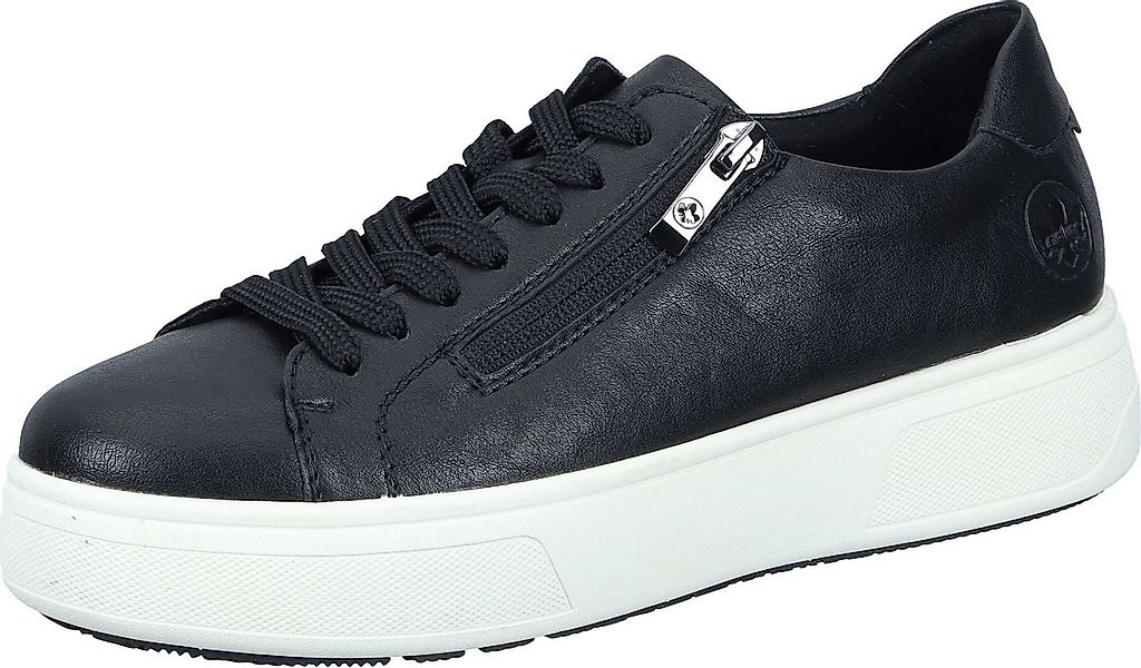 Rieker Schnürer Sneaker aus strapazierfähigem Synthetik günstig online kaufen