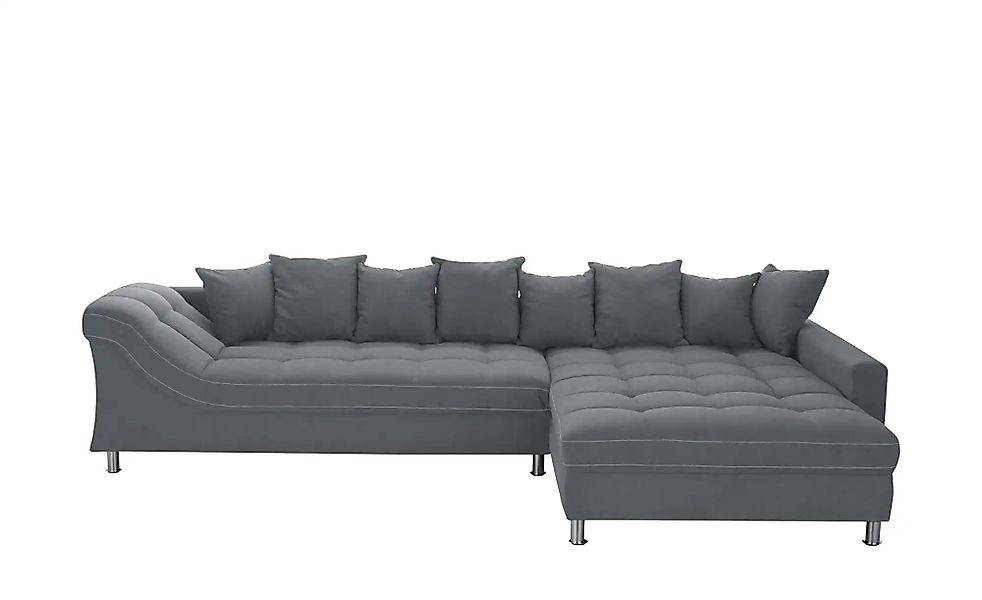smart Ecksofa  Hanalie ¦ grau ¦ Maße (cm): B: 340 H: 95 T: 226.0 Polstermöb günstig online kaufen