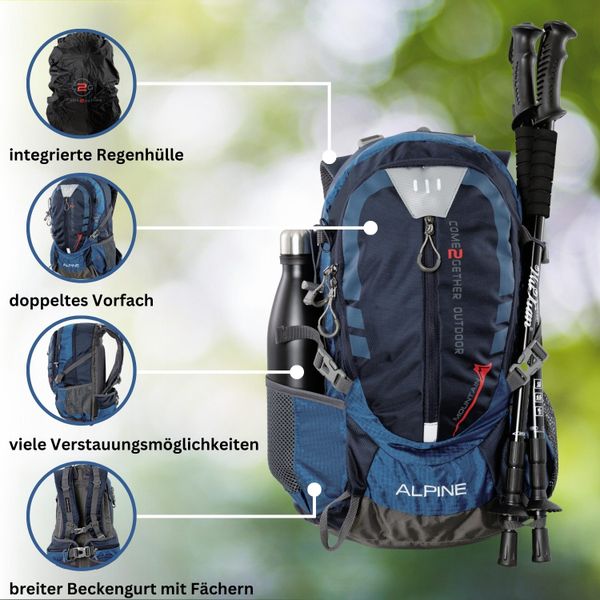 NOWI Wanderrucksack Outdoor-Rucksack 40 L – Wanderrucksack günstig online kaufen