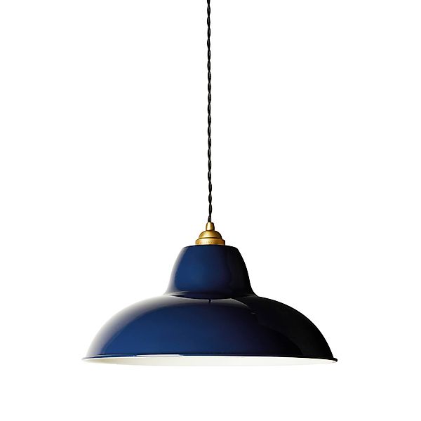 Anglepoise Hängeleuchte Original 1227 Brass Midi Wide, blau günstig online kaufen