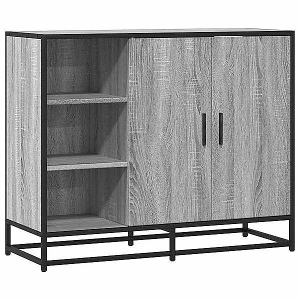 vidaXL Sideboard Sideboard Grau Sonoma 92x35x76 günstig online kaufen