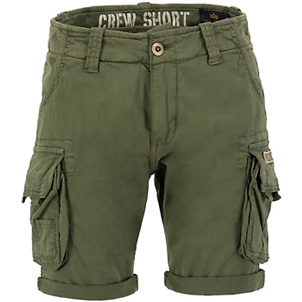 Alpha Industries  Shorts Crew Short - dark olive günstig online kaufen