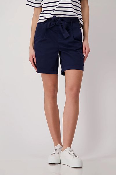 Monari Shorts "Hose Bindegürtel", Mit Gürtelschlaufen günstig online kaufen