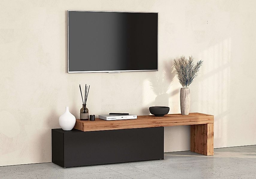INOSIGN TV-Board "Chronos TV-Board, Lowboard", (1 St., Breite verstellbar v günstig online kaufen