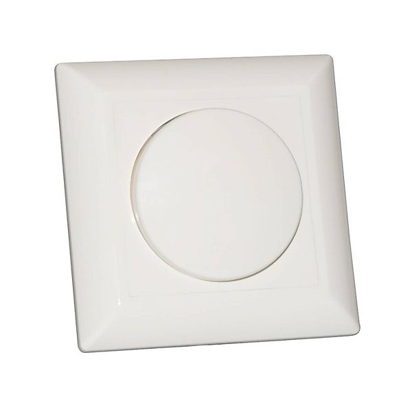 DOTLUX Abdeckrahmen für Drehdimmer, weiß, 8,4 x 8,4 cm günstig online kaufen