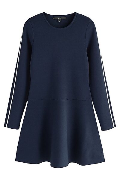 Next Minikleid Minikleid mit Rundhalsausschnitt und Randstreifen (1-tlg) günstig online kaufen