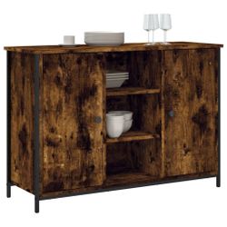 vidaXL Sideboard Sideboard Räuchereiche 100x35x70 cm günstig online kaufen