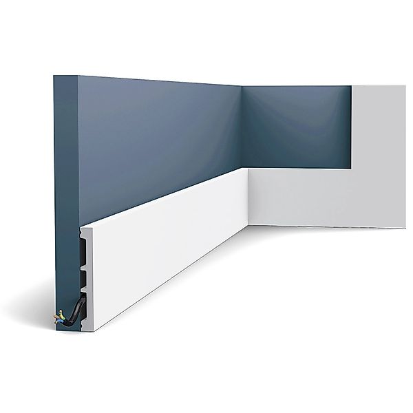 ORAC DECOR SX163 AXXENT SQUARE Sockelleiste Wandleiste Zierleiste 2 m 200 c günstig online kaufen
