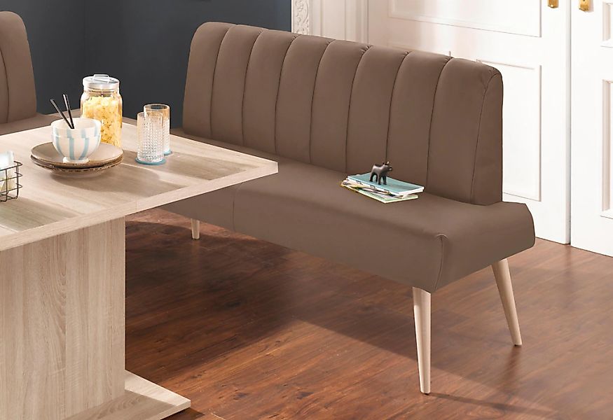 exxpo - sofa fashion Sitzbank "Costa, moderne Rückensteppung, bequem und el günstig online kaufen