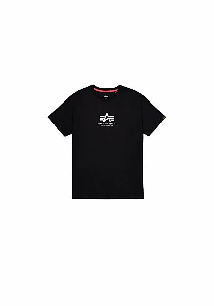 Alpha Industries T-Shirt "Alpha Industries Men - T-Shirts Basic T Mid Logo" günstig online kaufen
