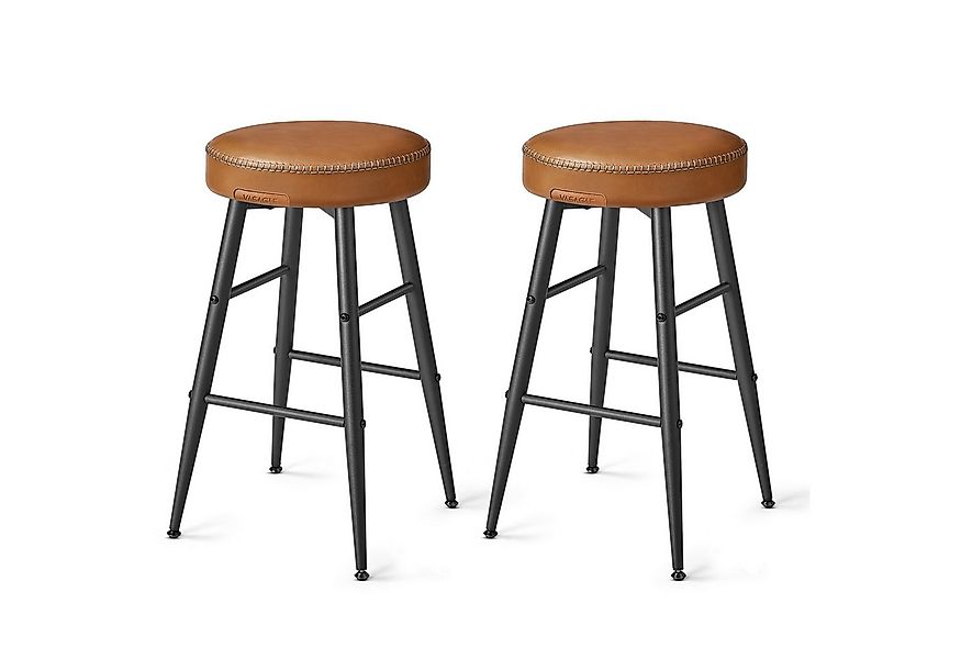 VASAGLE Barhocker (2 St), Kunstleder, 120kg belastbar, zwei Höhen günstig online kaufen