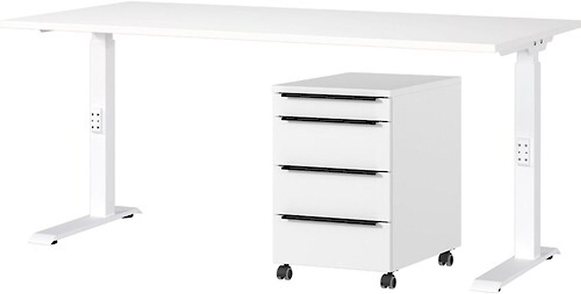 GERMANIA Büromöbel-Set »Mailand« 2 Stk. tlg. inkl. Schreibtisch und Rollcon günstig online kaufen