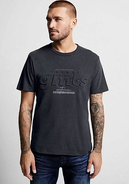 STREET ONE MEN T-Shirt in Melange Optik günstig online kaufen