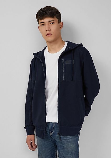 s.Oliver Sweatjacke Sweatshirt Jacke Sportive Hoodie-Sweatjacke günstig online kaufen