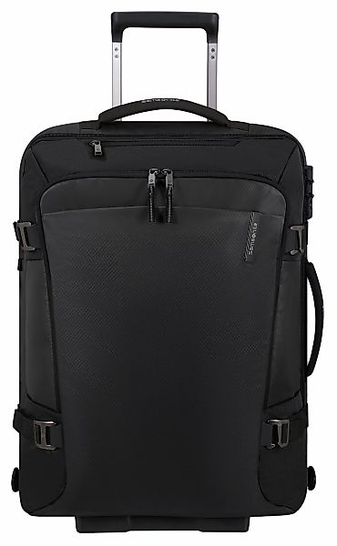 Samsonite Reisetasche "ARMOX, 55 cm" Duffle mit Rollen TSA-Schloss Packgurt günstig online kaufen