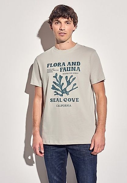 STREET ONE MEN T-Shirt mit Rundhalsausschnitt günstig online kaufen
