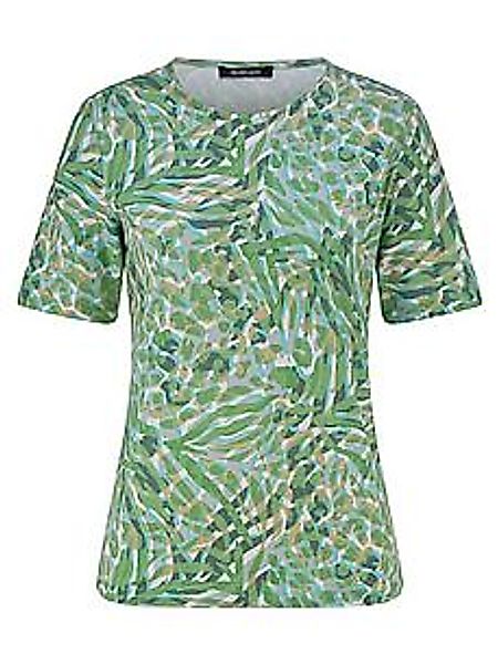 Shirt Rundhals-Ausschnitt Peter Hahn grün günstig online kaufen