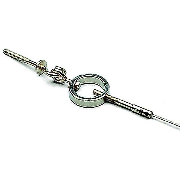 GARDINIA Seilspanngarnitur Ring, Gardinen, Vorhänge, (1-St), Nur auf festem günstig online kaufen