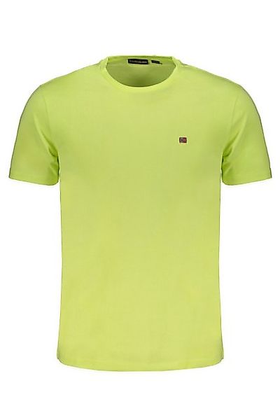 Napapijri T-Shirt Hochwertiges Herren T-Shirt Gelb, Kurzarm günstig online kaufen