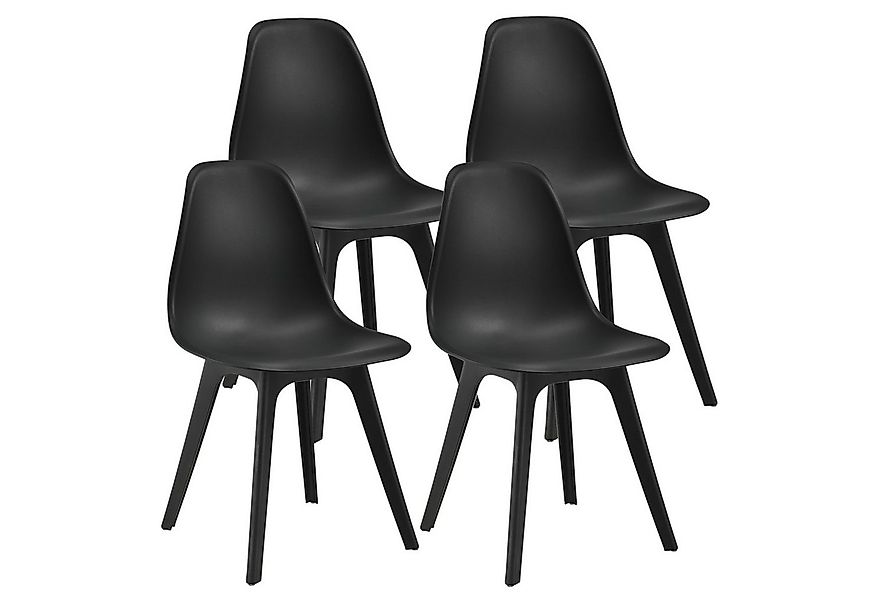 en.casa Esszimmerstuhl, »Brevik« 4-er Set Küchenstuhl in verschiedenen Farb günstig online kaufen