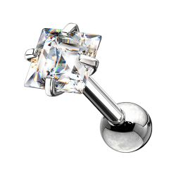 Taffstyle Piercing-Set Tragus Chirurgenstahl mit Zirkonia günstig online kaufen