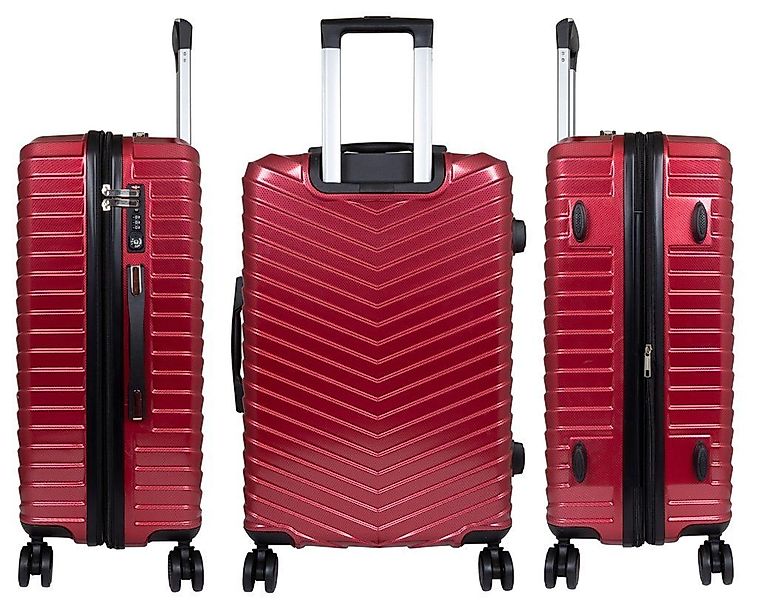 Trendyshop365 Hartschalen-Trolley Meran, Polycarbonat, 5 Farben, günstig online kaufen