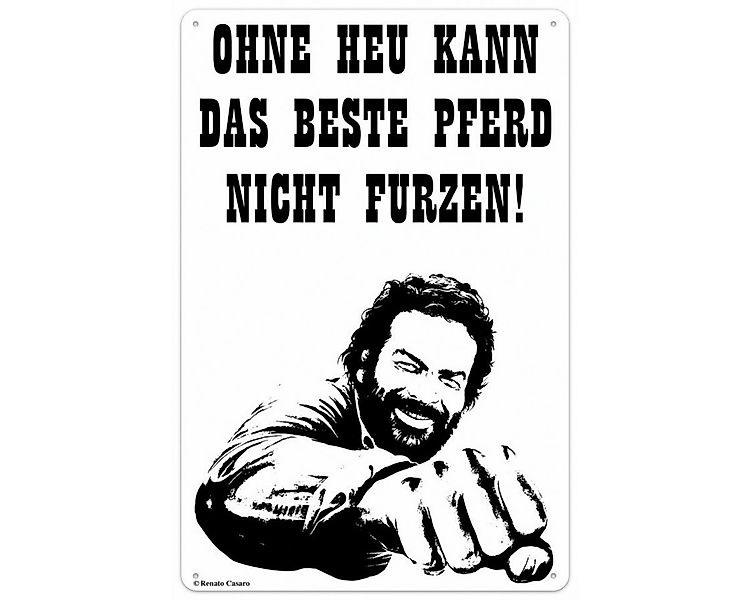 Metallschild Blechwaren Fabrik Braunschweig GmbH Bud Spencer und Terence Hi günstig online kaufen
