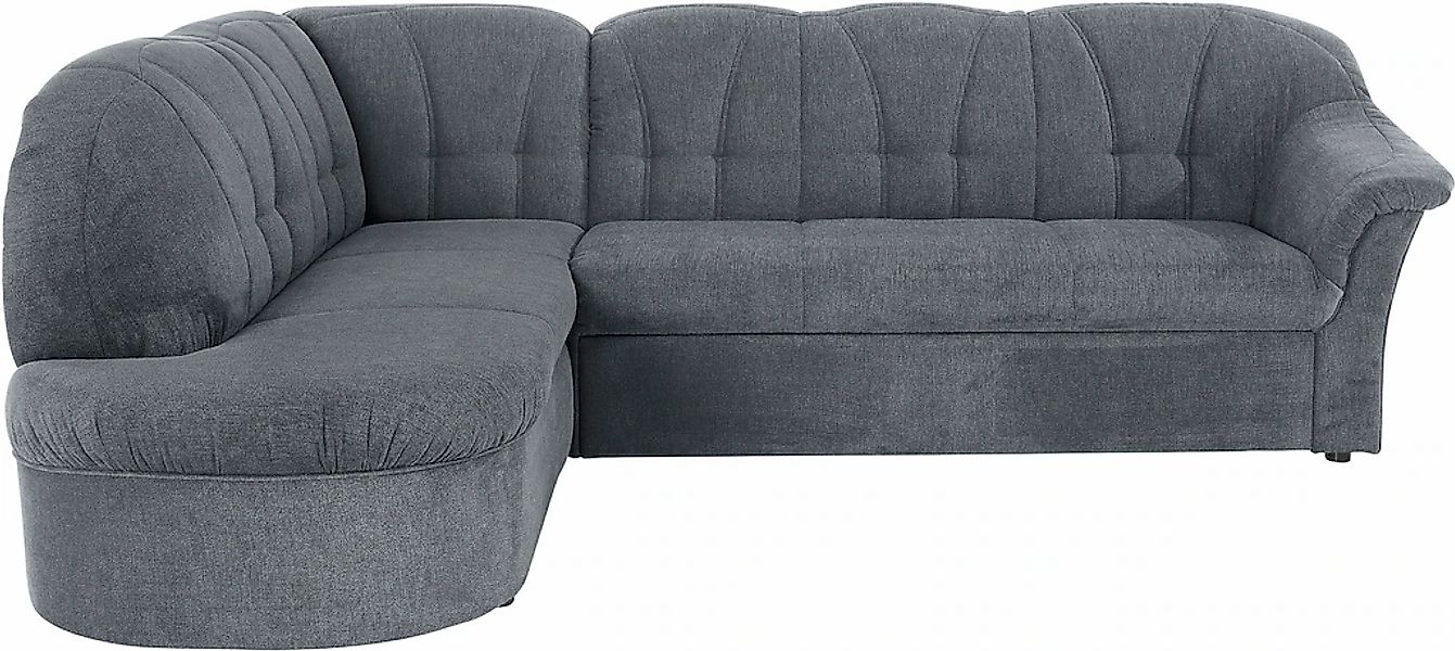 DOMO collection Ecksofa "Pegnitz, zeitlose und elegante Rückensteppung, Bre günstig online kaufen