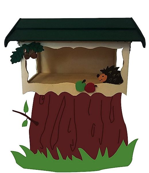 Pebaro 3D-Puzzle Holzbausatz Vogelhaus, 848/8, 16 Puzzleteile günstig online kaufen