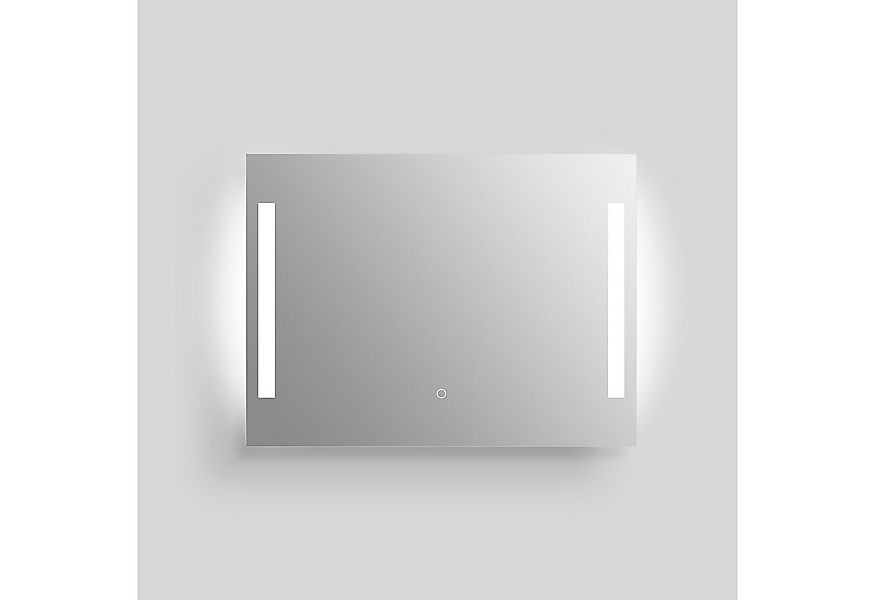 welltime LED-Lichtspiegel Plaza, mit Lichtfarbenwechsler und Dimmschalter, günstig online kaufen