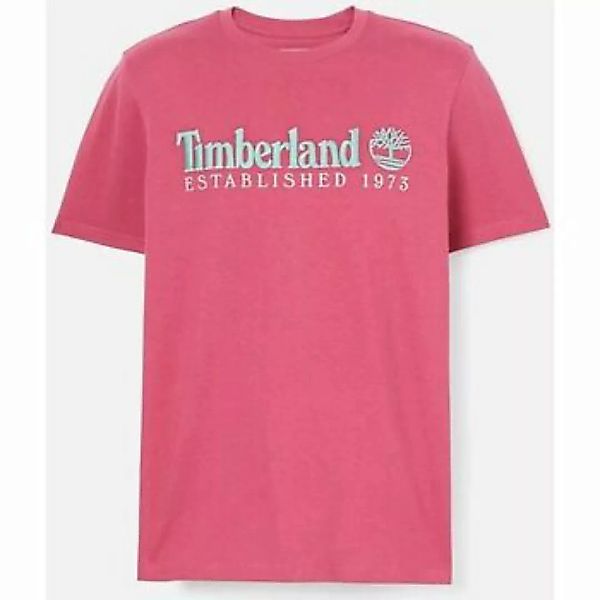 Timberland  T-Shirts & Poloshirts TB0A6SE1 SS EST. 1973 CREW TEE-ED2 VIVACI günstig online kaufen