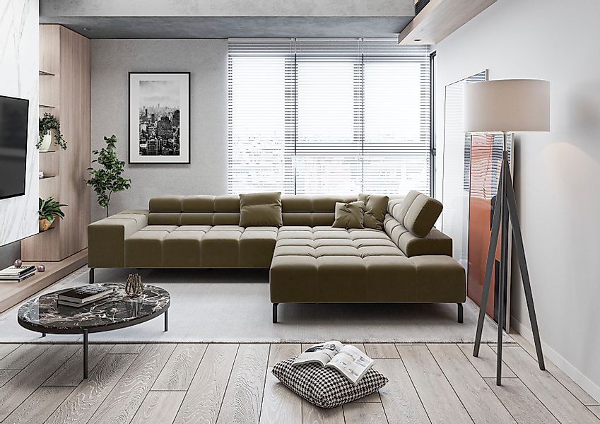 INOSIGN Ecksofa Ancona New, wahlweise motorische günstig online kaufen