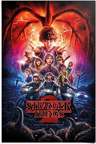 Reinders Poster "Poster Stranger Things Netflix", Serien, (1 St.) günstig online kaufen