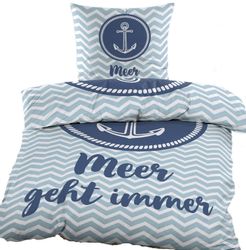 KH-Haushaltshandel Bettwäsche Renforce Bettwäsche, 135x200 + günstig online kaufen