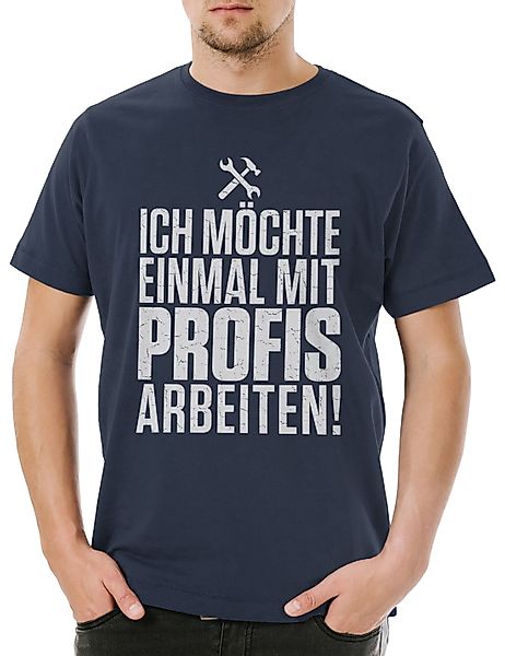 Urban Backwoods Print-Shirt Handwerker Profi Herren günstig online kaufen