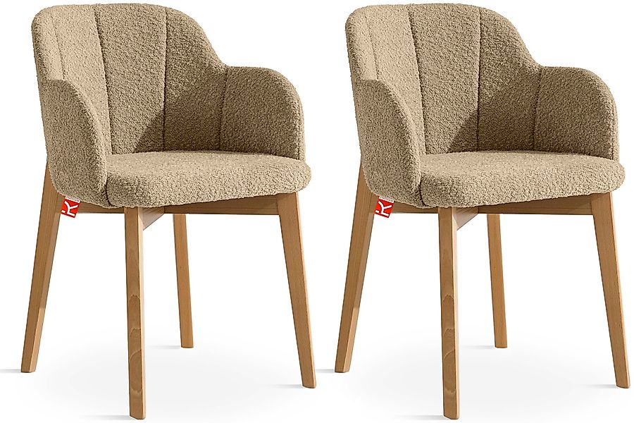 KONSIMO® Polsterstuhl LONIS Esszimmerstühle (2er Set), günstig online kaufen