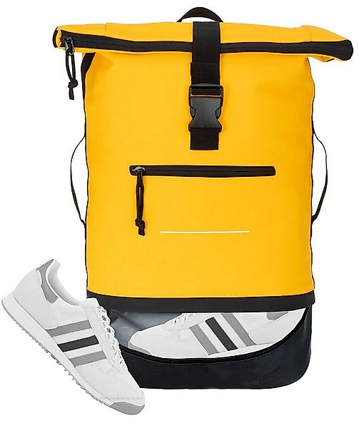 ELEPHANT Freizeitrucksack Time Bag aus Plane mit Bodenfach, Rucksack Laptop günstig online kaufen