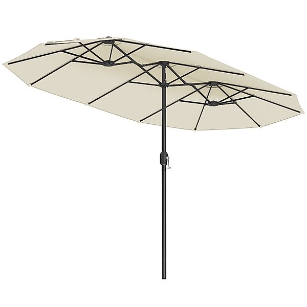 SONGMICS Sonnenschirm, LxB: 394x200 cm, extra günstig online kaufen