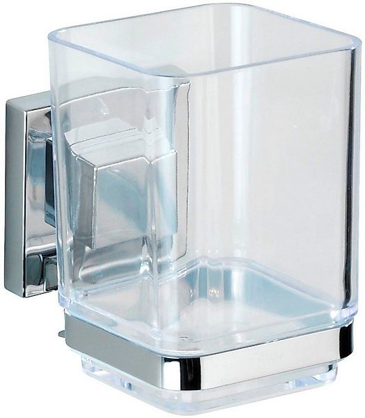 WENKO Zahnputzbecher Quadro, Vacuum-Loc® günstig online kaufen