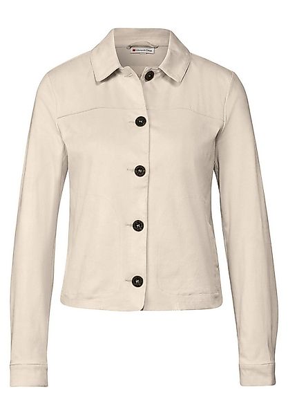STREET ONE Jackenblazer Leichtes Velours Overshirt günstig online kaufen