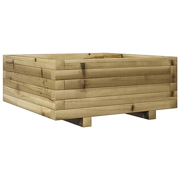 vidaXL Pflanzkübel 60x60x26,5 cm Kiefernholz Imprägniert 847302 günstig online kaufen