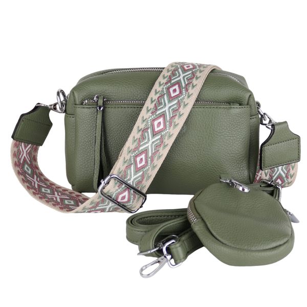 MIRROSI Umhängetasche Damen, Veganleder Crossbody Tasche günstig online kaufen