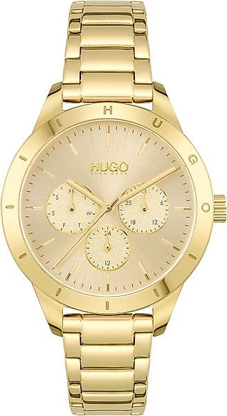 HUGO Multifunktionsuhr #FRIEND 1540091, Quarzuhr, Armbanduhr, Damenuhr, Dat günstig online kaufen