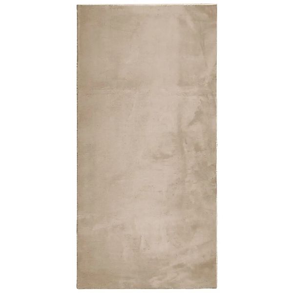 vidaXL Teppich HUARTE Kurzflor Weich und Waschbar Sandfarben 100x200cm 3750 günstig online kaufen