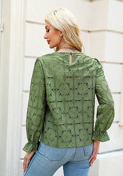 Cupshe Blusentop Romantisches Strick Top aus Spitze günstig online kaufen