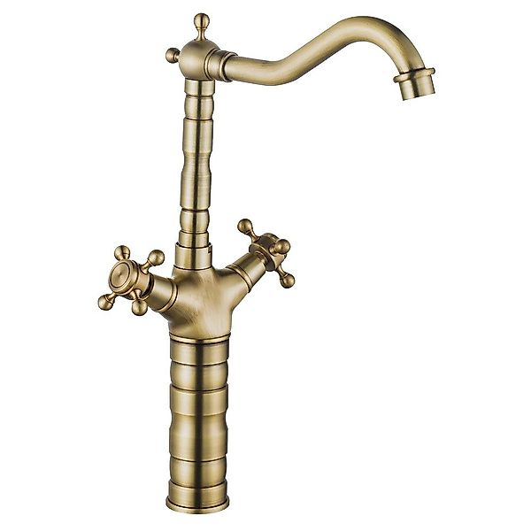 wohnwerk.idee Badarmatur Waschbeckenarmatur Wasserhahn Gold Schwarz günstig online kaufen