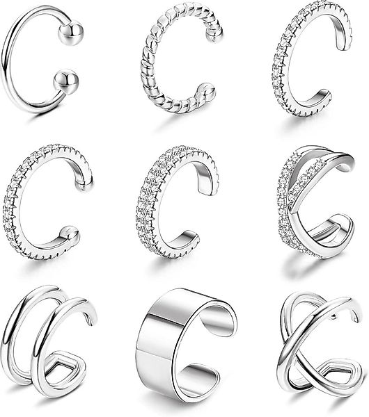 LuxusKollektion Schmuckset Ear Cuff Set Damen günstig online kaufen